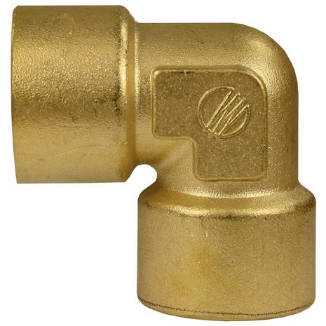 Elleboogverbinding, 3/8" IG - 3/8" IG, 350 bar Elleboogverbinding, 3/8" IG - 3/8" IG, 350 bar
