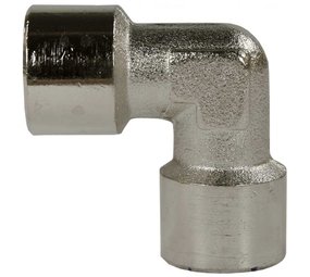 Elleboogverbinding, 1/2" IG - 1/2" IG, 150 bar