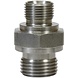 Dubbel nippel, 1/4" AG - 1/2" AG Dubbel nippel, 1/4" AG - 1/2" AG
