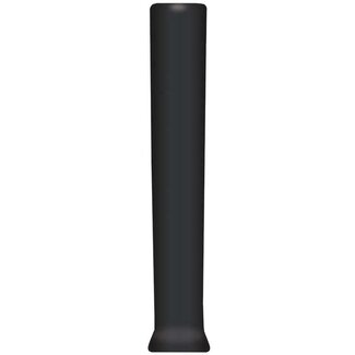 Knikrubber DN06, zwart