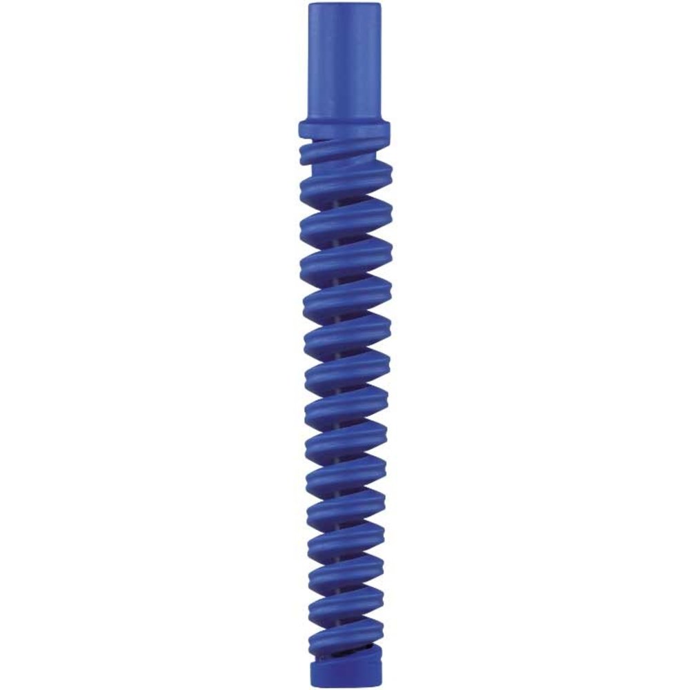 Knikrubber DN06, blauw spiraal Knikrubber DN06, blauw spiraal