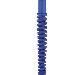 Knikrubber DN06, blauw spiraal