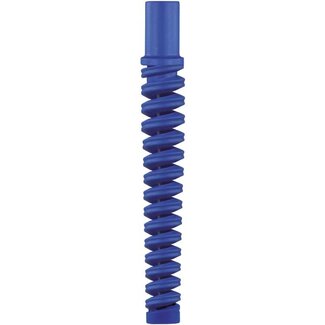 Knikrubber DN06, blauw spiraal