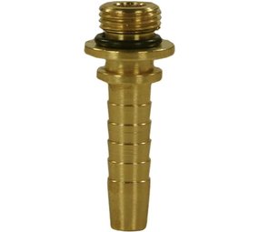 Persnippel AG DN06, 1/4" AG, met O-ring Persnippel AG DN06, 1/4" AG, met O-ring