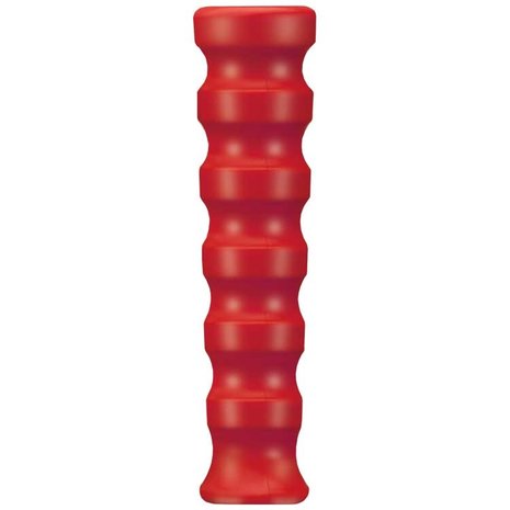 Knikrubber DN10, rood geribbeld Knikrubber DN10, rood geribbeld