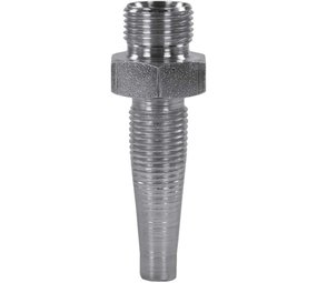 Schroefnippel AGR DN10, 3/8" AG Schroefnippel AGR DN10, 3/8" AG