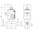 HD magneetventiel, 0-180 bar, 1/4" IG, 24V
