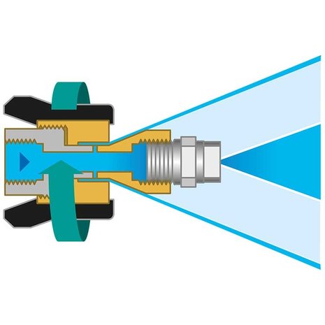 Spuitmond, 1/4" IG, 250 bar Spuitmond, 1/4" IG, 250 bar
