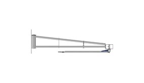 Easywash365+ Zwenkarm, 2000 mm, met zwaaiarm 1600 mm Easywash365+ Zwenkarm, 2000 mm, met zwaaiarm 1600 mm