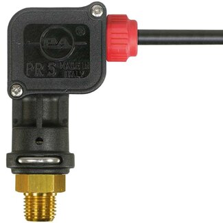 Drukschakelaar PR5, 1/4" AG, 25 - 280 bar, rood
