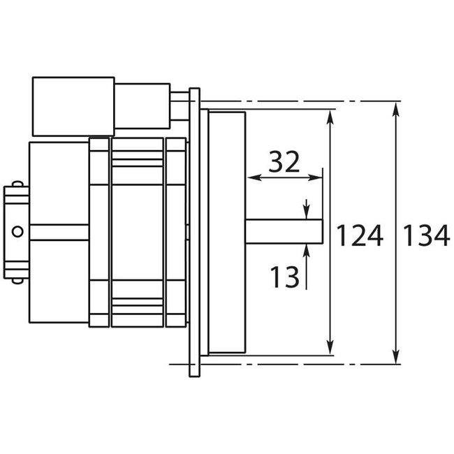 Brandermotor, 110 W