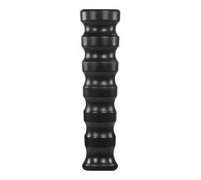 Knikrubber DN12, zwart geribbeld Knikrubber DN12, zwart geribbeld