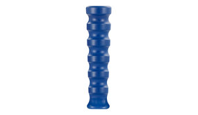 Knikrubber DN08, blauw geribbeld Knikrubber DN08, blauw geribbeld