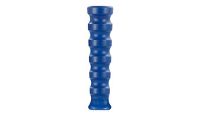 Knikrubber DN12, blauw geribbeld Knikrubber DN12, blauw geribbeld