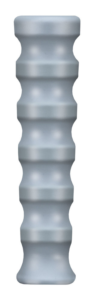 Knikrubber DN10, grijs geribbeld Knikrubber DN10, grijs geribbeld