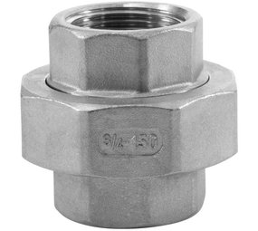 3-delige koppeling, 2x 3/4" AG