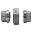 3-delige koppeling, 2x 3/4" AG
