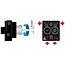 Oliepomp DELTA AD1 R2, 6-20 bar, rechts