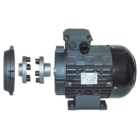 Elektromotor, 7,5 kW - 230/400 VAC Elektromotor, 7,5 kW - 230/400 VAC