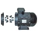 Elektromotor, 7,5 kW - 230/400 VAC Elektromotor, 7,5 kW - 230/400 VAC