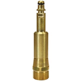 Adapter, M22 AG - Quick Connect steeknippel