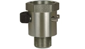 Adapter, 1/2" AG - 11mm, met clip Adapter, 1/2" AG - 11mm, met clip