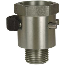 Adapter, 1/2" AG - 11mm, met clip Adapter, 1/2" AG - 11mm, met clip