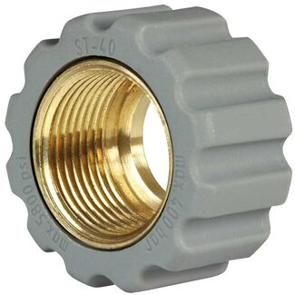 Losse moer, M21x1.5 - 16,4 mm, grijs