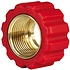 Losse moer, M22x1.5 - 16,4 mm, rood Losse moer, M22x1.5 - 16,4 mm, rood