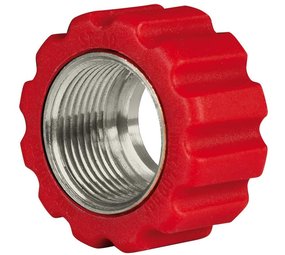 Losse moer, M22x1.5 - 16,4 mm, rood Losse moer, M22x1.5 - 16,4 mm, rood