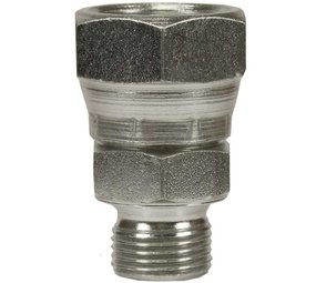 Wartel koppeling, 1/2" AG - 1/2" IG, 200 bar