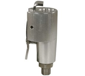 Borstelhouder met kliksysteem, 1/4" AG