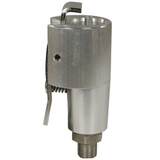 Borstelhouder met kliksysteem, 1/4" AG