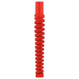 Knikrubber DN06, rood spiraal