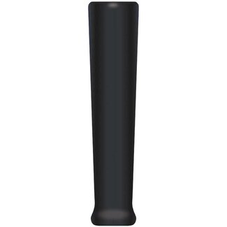 Knikrubber DN12, zwart