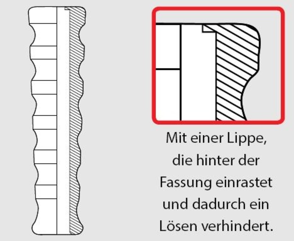 Knikrubber DN12, geel geribbeld Knikrubber DN12, geel geribbeld