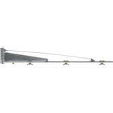 Zwaaiarm met rail, 3000 mm