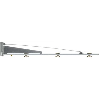Zwaaiarm met rail, 3000 mm