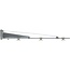 Zwaaiarm met rail, 3000 mm