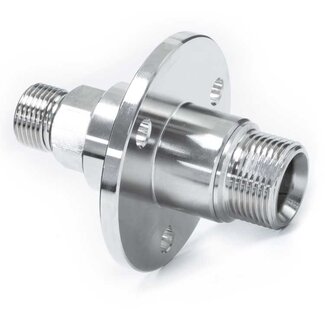 Draaikoppeling, DGF-06 G3/8" AG (60°) - M22 AG