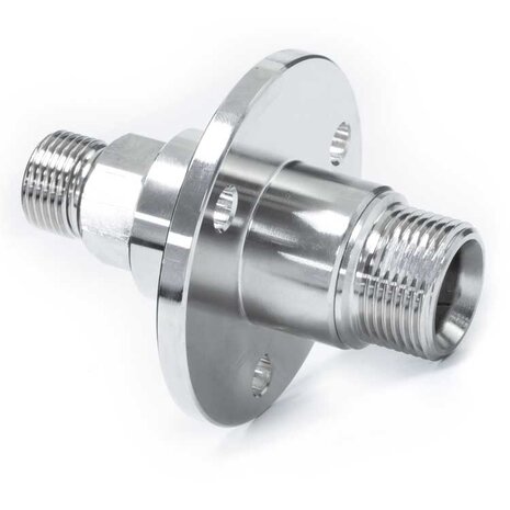 Draaikoppeling, DGF-06 G3/8" AG (60°) - M22 AG