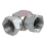 Kniekoppeling, 3/8" - 3/8" IG, 380 bar