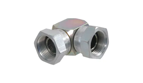 Kniekoppeling, 3/8" - 3/8" IG, 380 bar Kniekoppeling, 3/8" - 3/8" IG, 380 bar