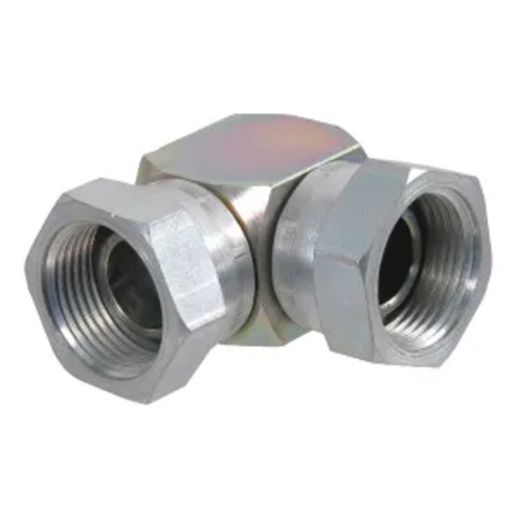 Kniekoppeling, 3/8" - 3/8" IG, 380 bar Kniekoppeling, 3/8" - 3/8" IG, 380 bar