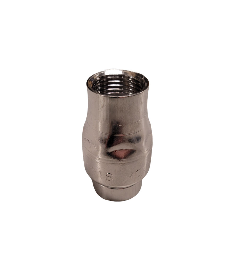 Veerbelaste voetklep, 1/2" IG