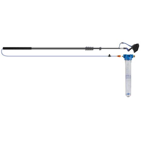 Telescooplans met borstel, 1.9 - 10 m, filter 20" Telescooplans met borstel, 1.9 - 10 m, filter 20"