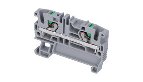 Rijgklem push-in, 2 aansluitingen Rijgklem push-in, 2 aansluitingen