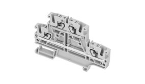 Etageklem Push-in, 4 aansluitingen Etageklem Push-in, 4 aansluitingen