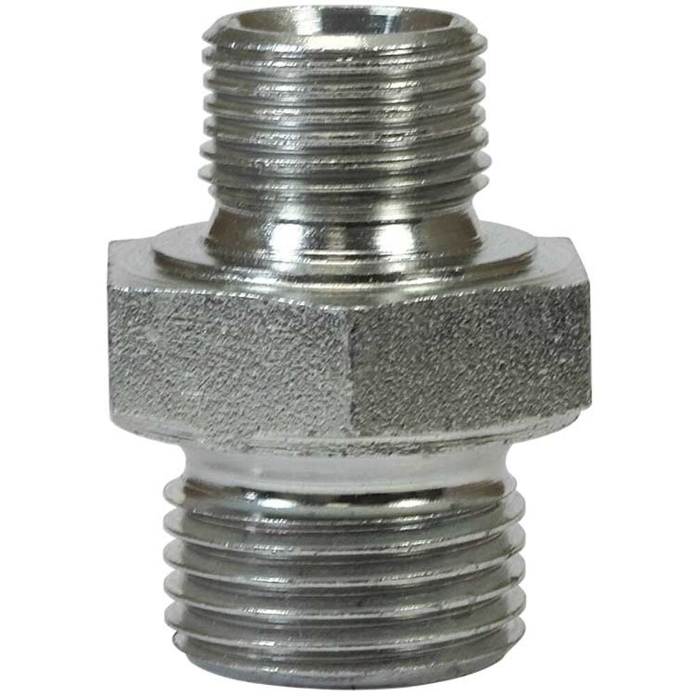 Dubbel nippel, 3/8" AG - 3/4" AG, 400 bar Dubbel nippel, 3/8" AG - 3/4" AG, 400 bar