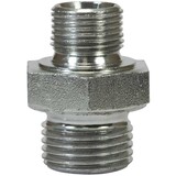Dubbel nippel, 3/8" AG - 3/4" AG, 400 bar
